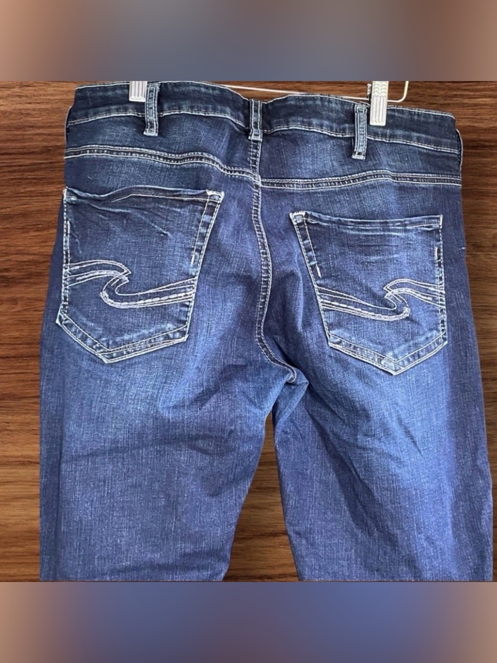 Silver Men’s Jeans Konrad Slim Fit Straight 32x34 - Picture 5 of 9